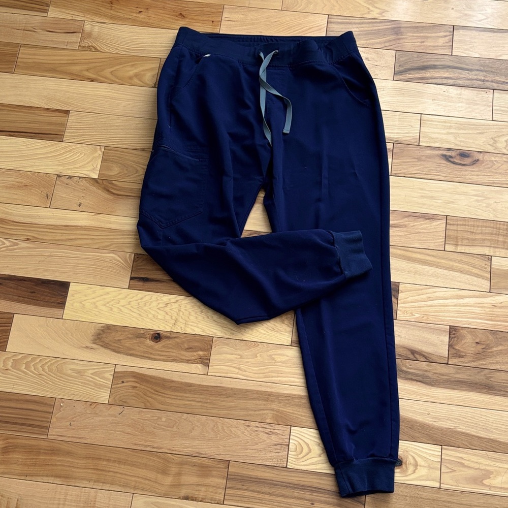 Figs navy blue Zamora joggers